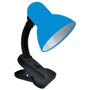 Светильник настольный LE TL-108 BLUE (Голубой, E27, прищепка) (30)