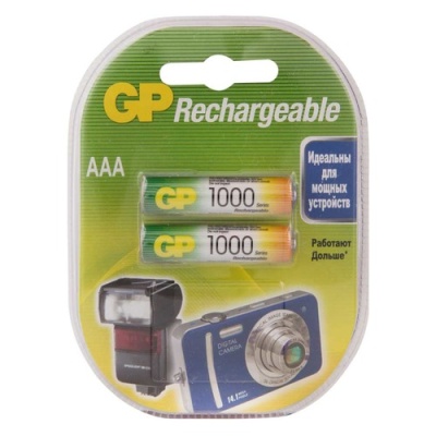 Батарейки GP AAA 1000AAAHC-R03/ААА