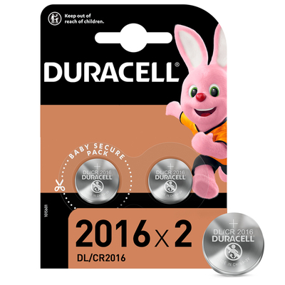 Батарейки DURACELL DL2016 1шт