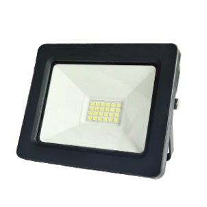 Прожектор с/д LE LED FL1  20W BLACK (1/40) IP65 холодный белый