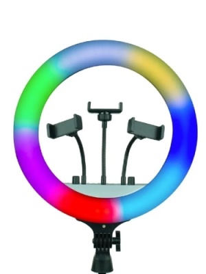Кольцевая LED селфи лампа RL-14 RGB