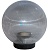 Palla 25 02 30 Уличный светильник-шар,прозрачная призма