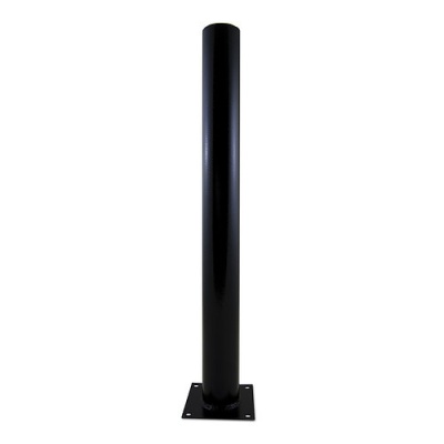 Опора металл черная для уличного светильника серии Palla Высота 1,2м