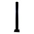 Опора металл черная для уличного светильника серии Palla Высота 1,2м