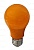 Лампа св/д Ecola ЛОН A60 E27 12W оранжевая.360  110x60 K7CY12ELY