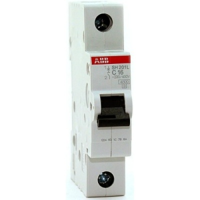 ABB 2CDS241001R0164 Автоматический выключатель 1-пол. SH201L C16