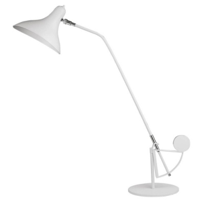 Настольная лампа Lightstar MANTI 1*40W E14 Белый