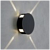 1545 TECHNO LED / Светильник садово-парковый со светодиодами BEAM черный