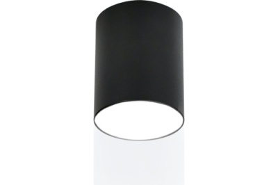 Светильник накладной светодиодный, Arton, цилиндр, 80х100мм, 12Вт, 960Лм, 4200К, алюминий, черный, 5
