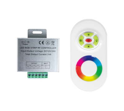 Контроллер RGB Сенсорный  (напряжение: 12-24В ток:3*8А)